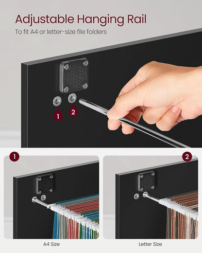 VASAGLE 2 Drawers File Cabinet - Image 5