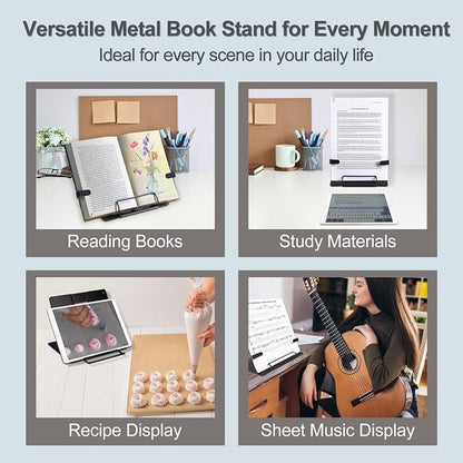 Metal Desk Book Stand for Reading - Image 8