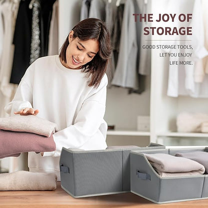 Trapezoid Storage Baskets for Shelves - Image 5