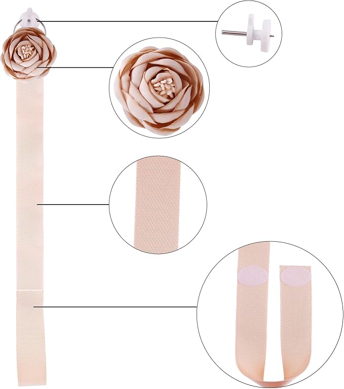 6PCS Bow Holder Hair Bow Organizer, Baby Decorative Hair Accessories Organizer - Image 4