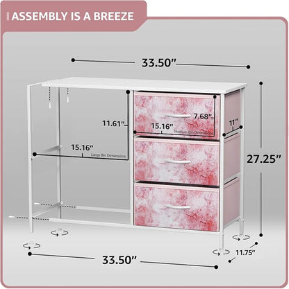 Sorbus Kids Dresser with 5 Drawers - Image 3