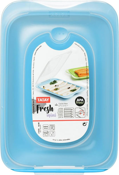 TATAY Cold Meat Containers for Fridge | Set of 3 Mini | Fridge Storage | - Image 4