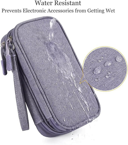 CAAORDKSO Cord Organizer Bag, Travel Cable Organizer Case Waterproof - Image 2