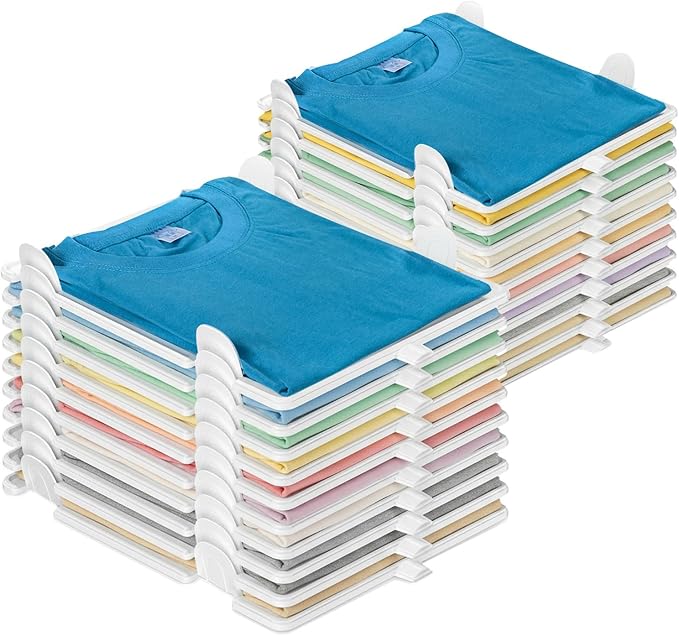 Tshirt Organize for Closet Storage, Shelves for Bedroom Storage | Space-Savin by Accenter