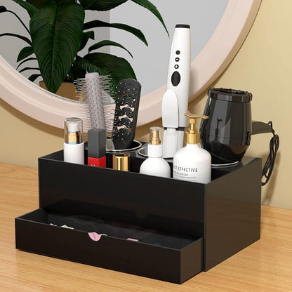 NIUBEE Hair Tool Organizer, Bathroom Countertop Blow Dryer Holder, Vanity Caddy - Image 2