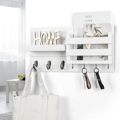 Lwenki Mail Organizer for Wall Mount – Key Holder - Image 7