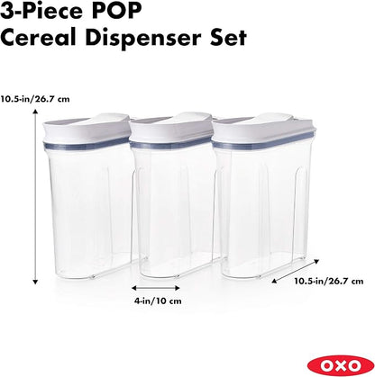 OXO Good Grips 3-Piece POP Cereal Dispenser Set - Image 5