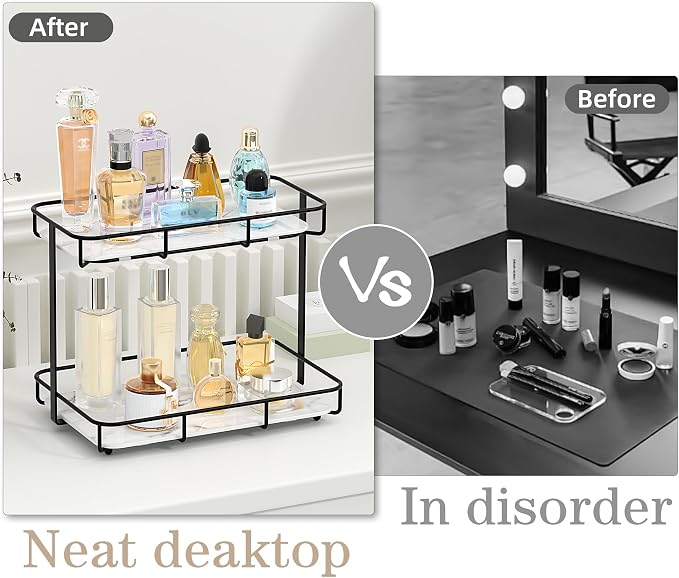 Bathroom Organizer Countertop Perfume Organizer Makeup Organizer Cosmetics - Image 5