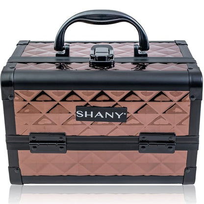 SHANY Chic Makeup Train Case Cosmetic Box Portable Makeup Case Cosmetics Beauty - Image 6