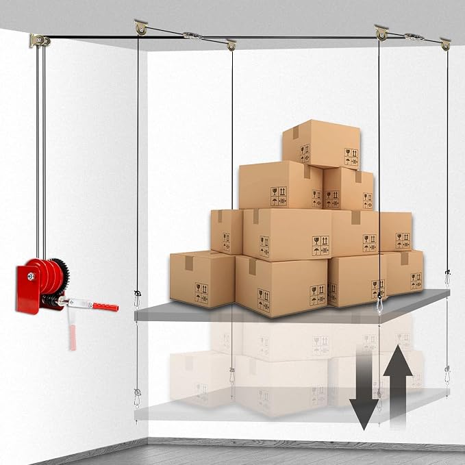 Overhead Garage Storage Lift by Unknown