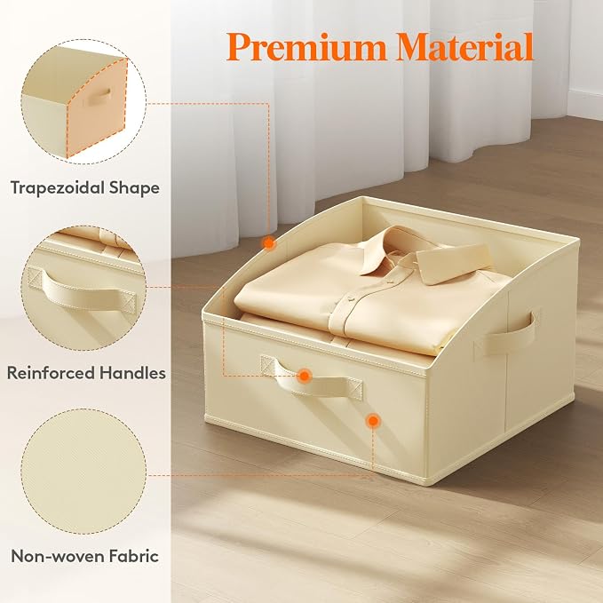 Lifewit Trapezoid Closet Storage Bins - Image 5