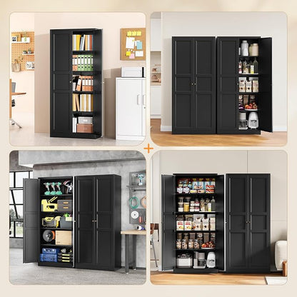 Yizosh Metal Storage Cabinet - Image 7