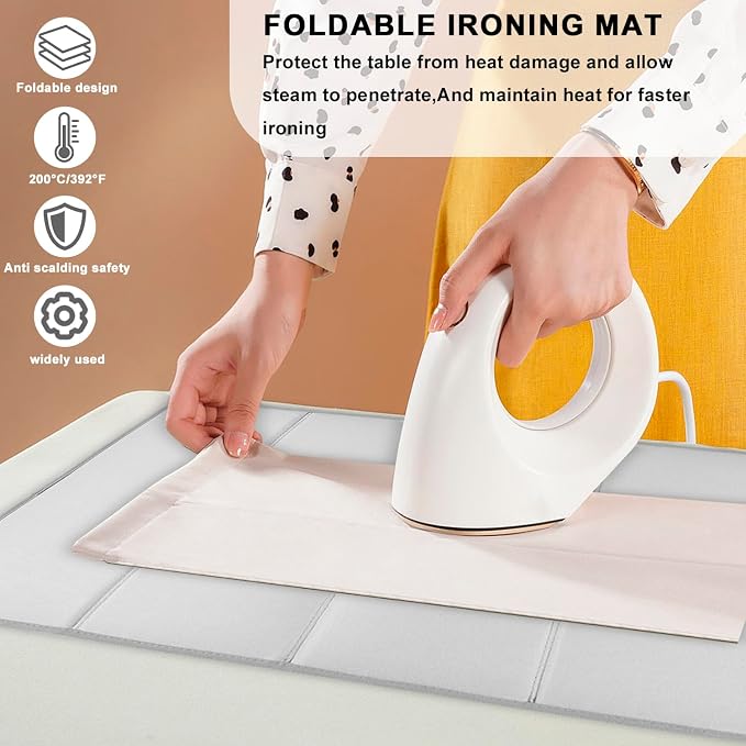 Steamer Board for Clothes with Ironing Glove, Stand for Steaming Clothes - Image 4
