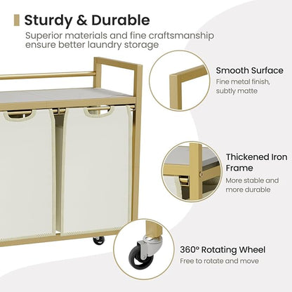 SwaaVee Laundry Sorter, Laundry Hamper - Image 4
