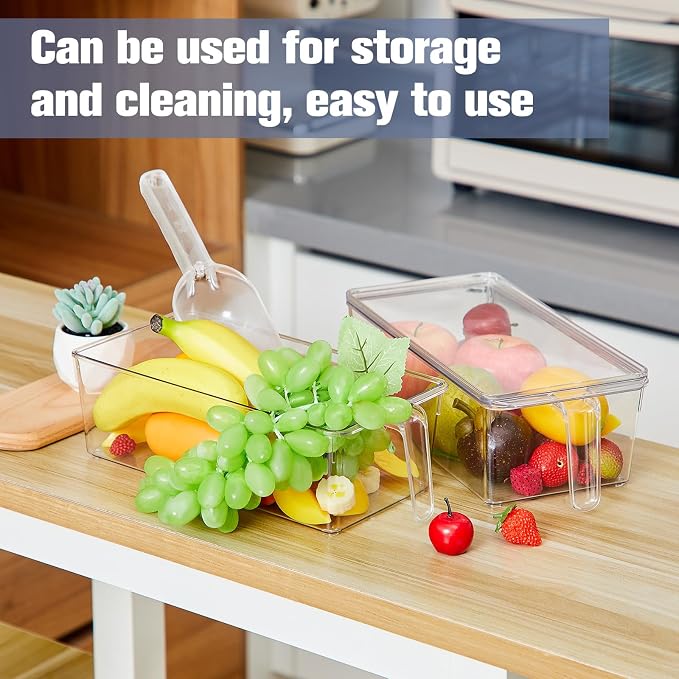 Havawish 1 Set Ice Storage Bin for Freezer - Image 5