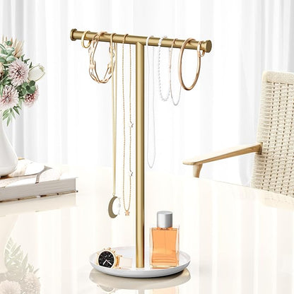 Gold Necklace Organizer Stand - Image 6