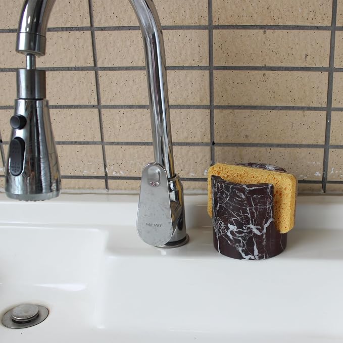 Natural Travertine Marble Sponge Holder - Image 4