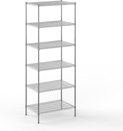 24" Deep x 36" Wide x 96" Height Wire Shelving Kit | 6-Tier | NSF Commercial by Regal+Altair