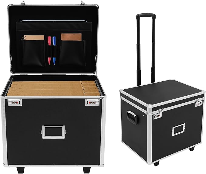 Rolling Cart for Teachers, Rolling File Cart by LEYSRIS