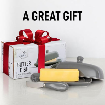 Zulay Butter Dish With Lid For Countertop - Image 5