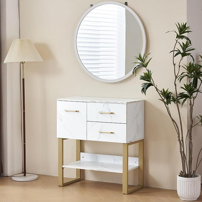 BarberPub Beauty Barber Station, Spa Wall Mount Storage Cabinet, Styling Salon - Image 2