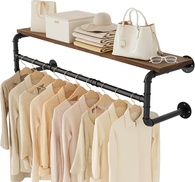 Yawinhe Industrial Pipe Clothing Rack by Yawinhe