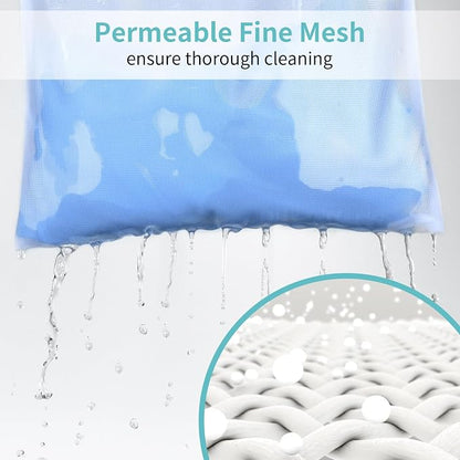 OTraki 12x16 Inch Mesh Laundry Bag 2 Pack Small Lingerie Sock Bag Washing - Image 3