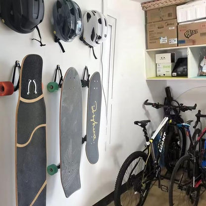 Upgraded Skateboard Wall Mount Skateboard Hanger, Skateboard and Longboard Wall - Image 9