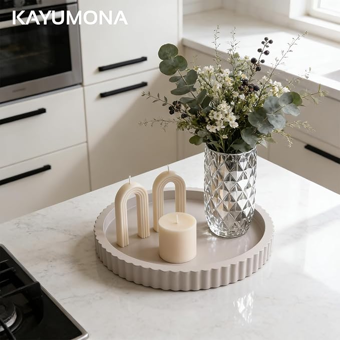 Modern Decorative Tray for Coffee Table, Kitchen Island Counter & Table - Image 2