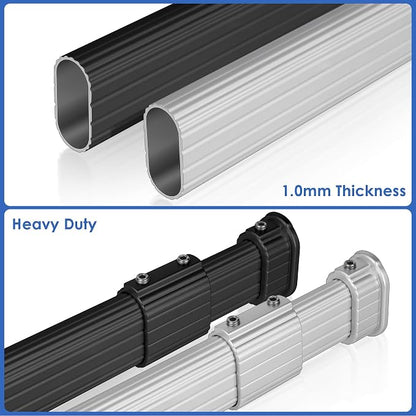 Adjustable Oval Closet Rod - Image 6