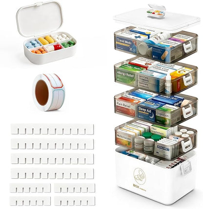 5-Tier Medicine Cabinet Organizer by Unknown