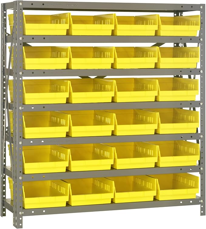 Quantum Storage Systems 1239-107YL Steel Shelving Unit by QuantumStorageSystems