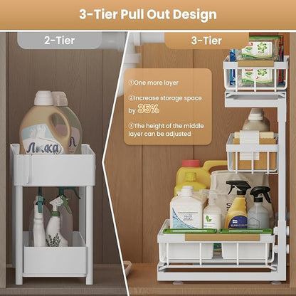 Under Sink Organizer and Storage - Image 4