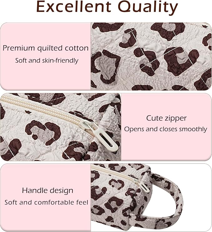 Quilted Hair Tools Travel Bag，Hair Styling Accessories Storage Case - Image 4