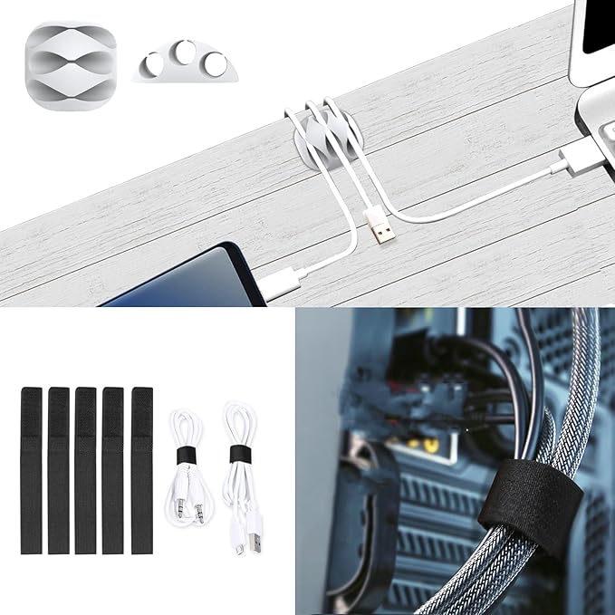 Updated White Cable Raceway Kit, 77 inch Open Slot Wire Covers - Image 5