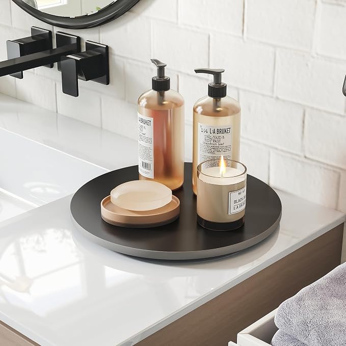 11.8" Lazy Susan Turntable – 360° Sinteredstone Silent Anti-Slip Turntable - Image 7