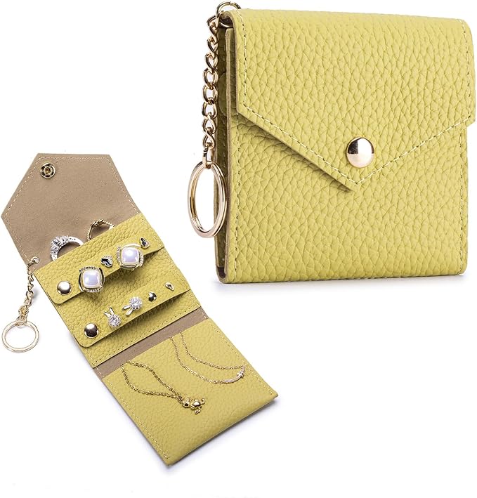 Small Travel Jewelry Organizer Case by Karmiir