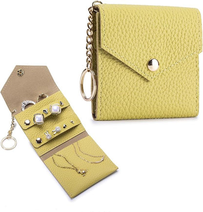 Small Travel Jewelry Organizer Case by Karmiir
