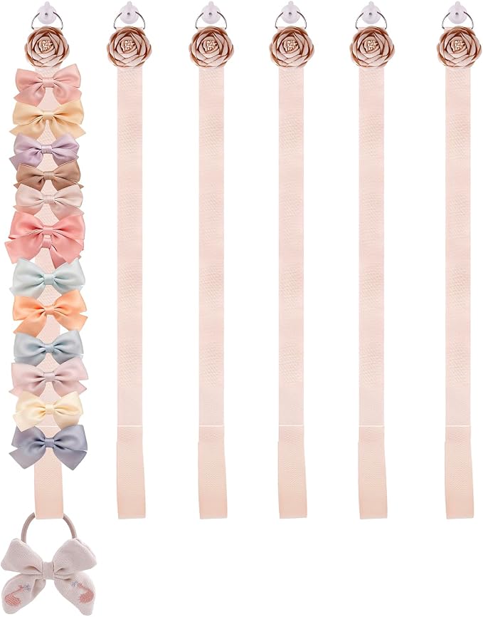 6PCS Bow Holder Hair Bow Organizer, Baby Decorative Hair Accessories Organizer - Image 8
