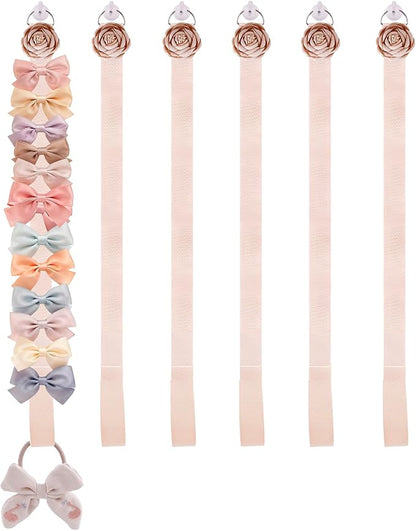 6PCS Bow Holder Hair Bow Organizer, Baby Decorative Hair Accessories Organizer - Image 8