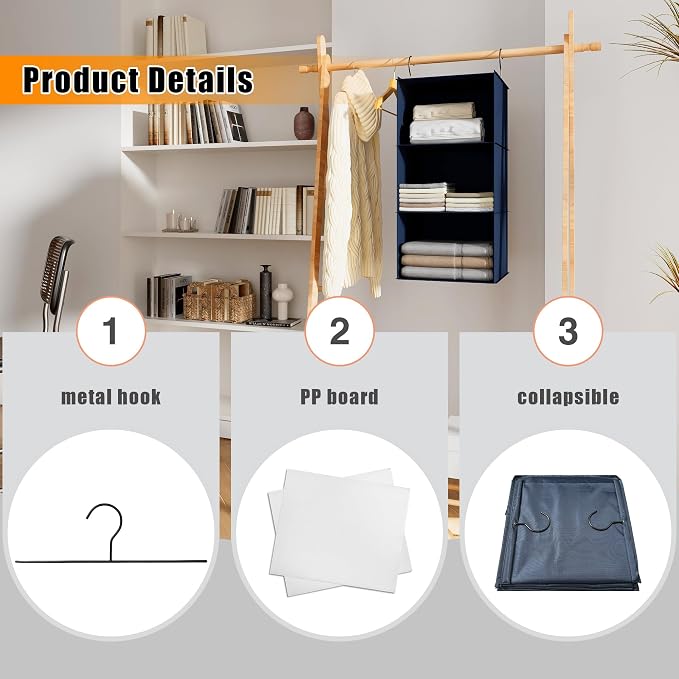 Hanging Closet Organizer - Image 5