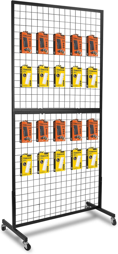 3'x 6' Gridwall Panel Display Stand by NectaCol