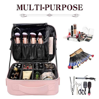 gzcz Travel Makeup Bag, Professional Cosmetic Bags - Image 6