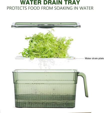 Loobuu 2Pack Stackable Food Storage Produce Saver Containers - Image 6