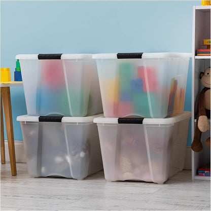 IRIS USA 54 QT Plastic Storage Box - Image 4
