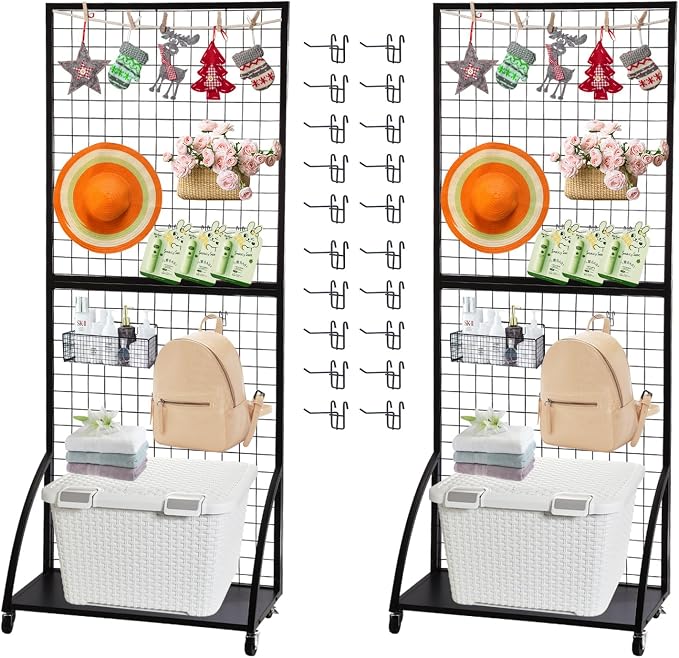 Eastern Tree Grid Wall Panels, Wire Grid Wall Panel Display by EasternTree