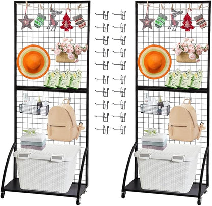 Eastern Tree Grid Wall Panels, Wire Grid Wall Panel Display by EasternTree
