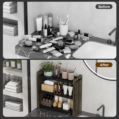 Bathroom Counter Organizer, Bathroom Sink Organizer, Vanity Shelf | Bathroom - Image 4