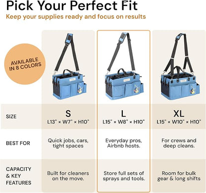 FifthStar Cleaning Caddy Bag for Professionals - Image 3