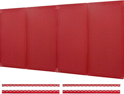 OmniWall 16" x 32" Metal Pegboard Panel 4-Pack by OmniWall